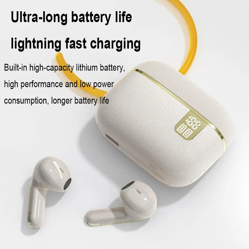 Bluetooth Earphone Wireless Headphone HiFi Stereo Sport Gaming Headsets ENC HD-Calling Noise Reduction Earbuds For Xiaomi iPhone