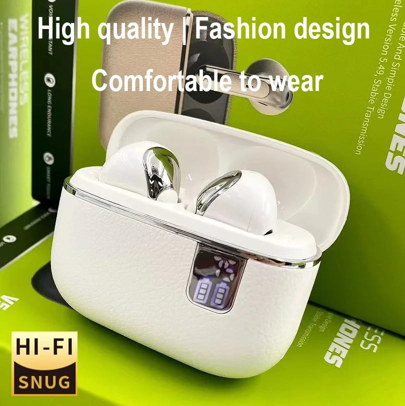 Bluetooth Earphone Wireless Headphone HiFi Stereo Sport Gaming Headsets ENC HD-Calling Noise Reduction Earbuds For Xiaomi iPhone