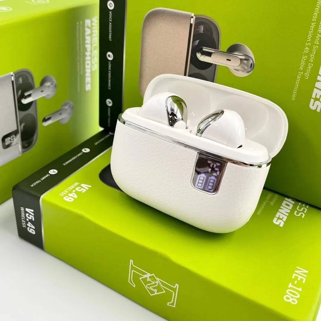 Bluetooth Earphone Wireless Headphone HiFi Stereo Sport Gaming Headsets ENC HD-Calling Noise Reduction Earbuds For Xiaomi iPhone